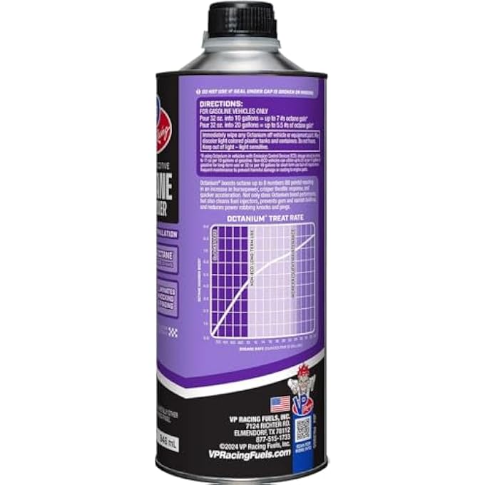 VP racing معزز أوكتان أوكتانيوم VPF2837 (32 أونصة سائلة) - Image 2